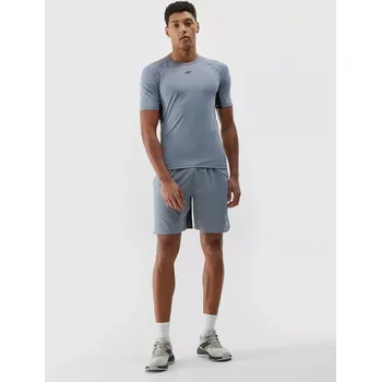 Pánské kraťasy Pánské sportovní rychleschnoucí šortky 4F - šedé Velikost: XXL