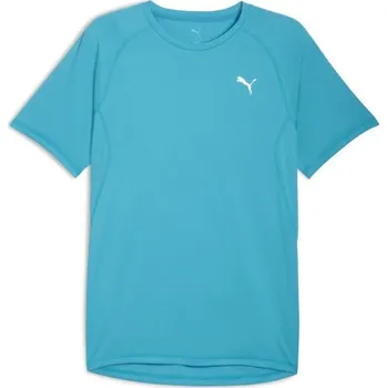Pánské tričko Pánské sportovní triko Puma RUN VELOCITY TEE S Tyrkysová, Bílá