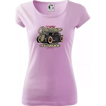 Dámské tričko Legendary old car - Dámské triko Pure - 2XL ( Orchid )