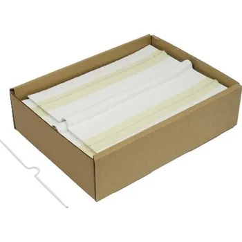 Vázací hřbet Háčky pro kalendáře, předtvar.,250 mm,bílé,1000 ks