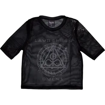 Lamb Of God Tričko Omens Clock Ladies Black L