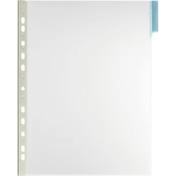 Durable PCV Informační Panel Ceník A4 Modrý