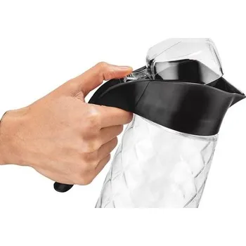 Skleněný džbán s víčkem QLUX 1,6l