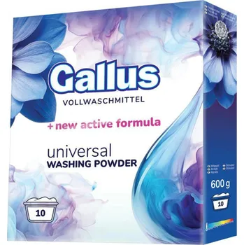 Gallus prací prášek Universal, 10 dávek, 600 g