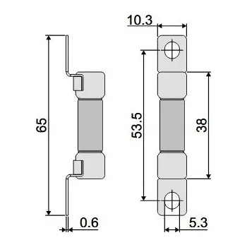 Auto elektroinstalace Pojistka vysokonapěťová 40A