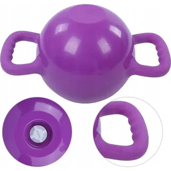 Nastavitelný kettlebell na vodu 1-5 kg, Činka, Fialový
