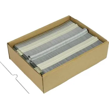 Vázací hřbet Háčky pro kalendáře,předtvar.,350 mm,stříb.,1000ks