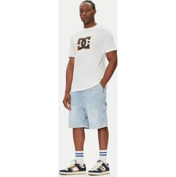 Pánské tričko DC Shoes T-Shirt ADYZT05444 Bílá Heritage Fit S
