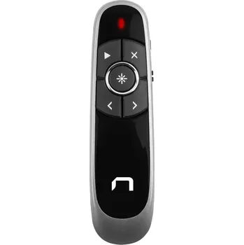 Bezdrátový laserový prezentér Natec WARBLER 2, šedý