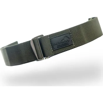 Opasek ARRAK SWEDEN olivový elastický opasek s kovovou sponou UNI