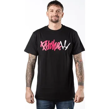 Pánské tričko pitcha Pánské triko camel toe black/pink