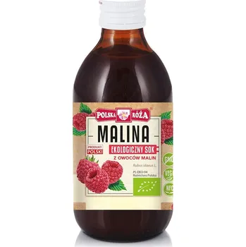 Malinová ovocná šťáva BIO 250 ml