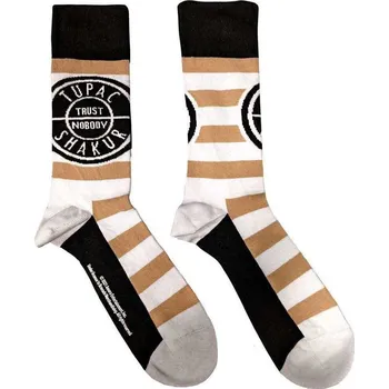 2Pac Trust Nobody White 40-45 Ponožky