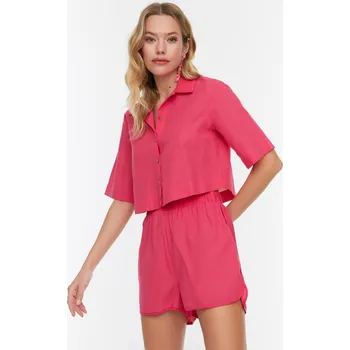 Dámský set Trendyol Trendyol fuchsiová 1811995