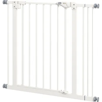 Sportovní branka Bezpečnostní schodišťová branka, 74-87 x 77 cm | bílá