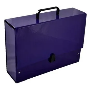 Archivační box Teczka rączką B4 Jumbo 10 cm pastel. c. nieb., Penmate