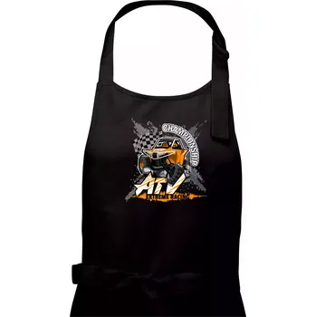 Kuchyňská zástěra ATV extreme championship - Pánská zástěra na vaření - Univerzální velikost ( Černá )