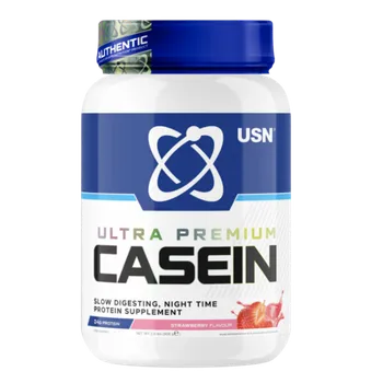 Protein USN Ultra Premium Casein 908 - jahoda