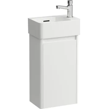 Koupelnový nábytek Base 2.0 - skříňka včetně umývátka 34x22, panty vpravo, bílá matná H8612802601061