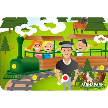 Party dekorace PRIME 3D PROSTÍRÁNÍ - FARMAPARK KONÍK