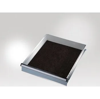 Skříňka na nářadí Manuflex LZ3091 ESD ESD plastová vložka pro pouzdro šuplíky s clonou výška 50 mm, š x h = 425 x 485 x 1,5 mm