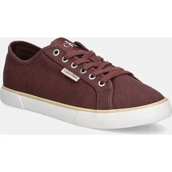 Pánské tenisky Tenisky Calvin Klein Jeans ESS VULC LOW MG CV hnědá barva, YM0YM01301 93X, EUR 42