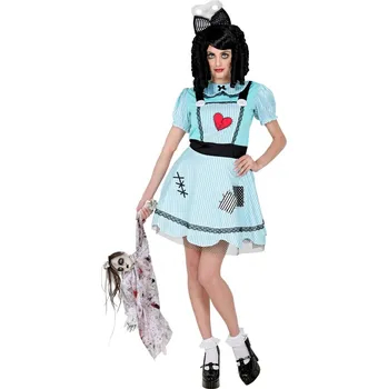 Karnevalový kostým Dámský kostým strašidelná panenka - XL