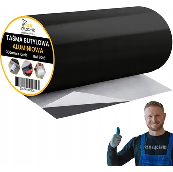 Lepicí páska Butylkaučuková těsnicí páska na střechy Pan Łącznik 300 mm x 10 m, UV odolná