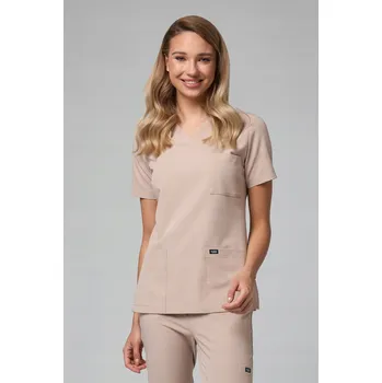 Dámská mikina Mikina dámská zdravotnická LuXmi - barva Béžová Safari XS