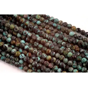 Korálek Broušené minerální korálky Turquoise č.364 (3mm)