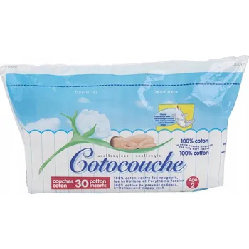 látková plena Cotocouche Bavlněné pleny Věk 2 30 ks