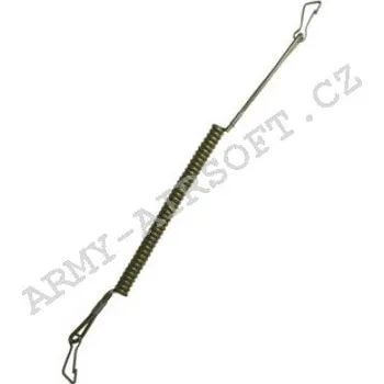 MIL-TEC Záchytné spiralové řemení Barva: zelená Army shop