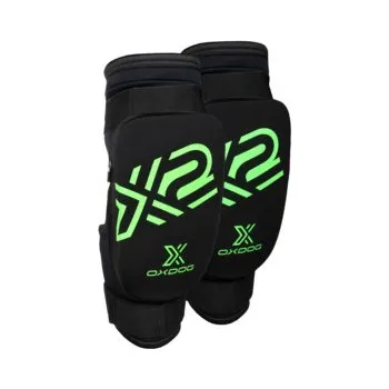 Florbal Oxdog X2 KNEEGUARD Black/Green Chrániče kolen S / M