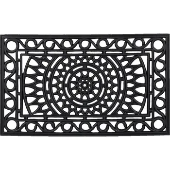 Rohožka Gumová Protiskluzová Rohožka Uvnitř i Venku 45x75cm