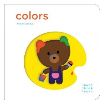 Cizojazyčná kniha Touchthinklearn: Colors (Xavier Deneux)(Leporelo)