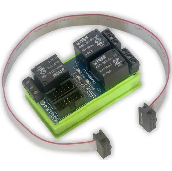 Vývojová deska TINYCONTROL tBRx3 rozšiřující deska 3x relé 250VAC/10A pro LK4