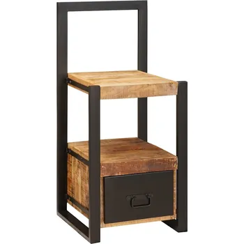 Příborník do zásuvky Stojan na oblečení Hnědá 40 x 40 x 90 cm Masivní mangové dřevo