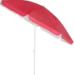 Slunečník Crete 2m s funkcí naklápění | červená