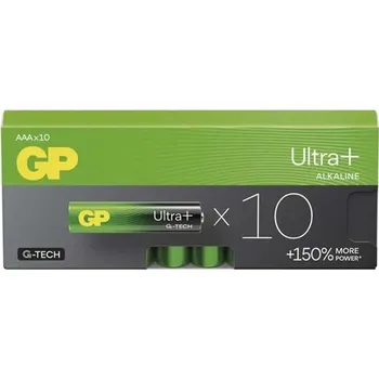 Baterie AAA (R03) alkalická GP Ultra Plus 10ks
