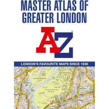 Populárně naučná literatura pro dospělé A -Z Master Atlas of Greater London (Brožovaná)
