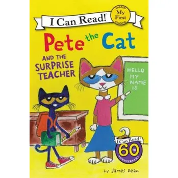 Cizojazyčná kniha Pete the Cat and the Surprise Teacher (James Dean)(Brožovaná)