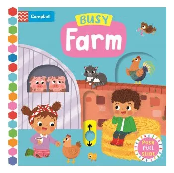 První čtění Busy Farm (Campbell Books)(Leporelo)