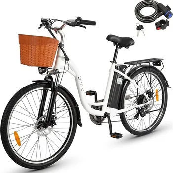 Elektrokolo DYU C6 12.5 Ah 26 bílá