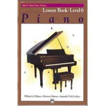 ALFREDS BASIC PIANO COURSE LESSON BOOK 6 (PALMER,WILLARD A.)(Brožovaná)