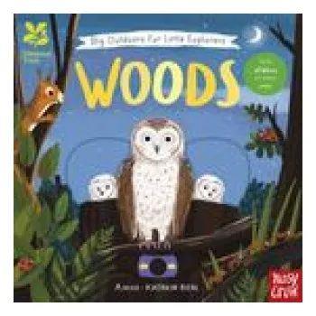 První čtění National Trust: Big Outdoors for Little Explorers: Woods (Leporelo)