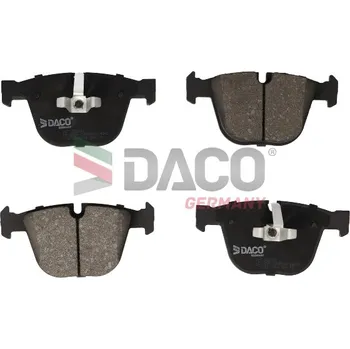 Brzdová destička Sada brzdových destiček, kotoučová brzda DACO 320327