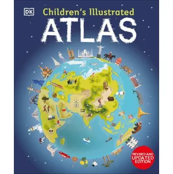 Cizojazyčná kniha Children's Illustrated Atlas (Pevná)