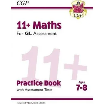 Cizojazyčná kniha 11+ GL Maths Practice Book & Assessment Tests - Ages 7-8 (with Online Edition) (CGP Books)(Brožovaná)
