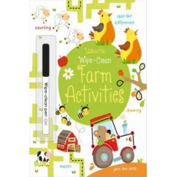 První čtění Wipe-Clean Farm Activities (Kirsteen Robson)(Brožovaná)