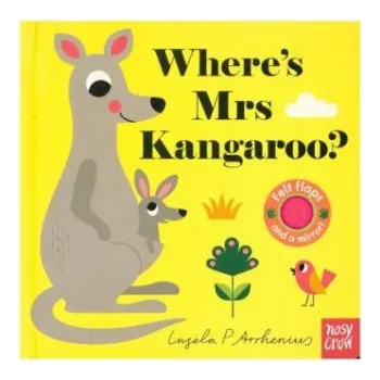 První čtění Where's Mrs Kangaroo? (Ingela P. Arrhenius)(Leporelo)